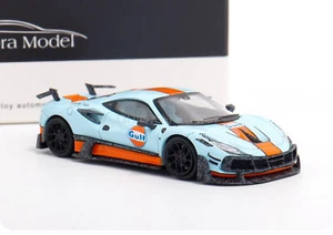AM 1/64 Scale For Ferrari MANSORY F8XX Gulf Diecast car Model Toy Gift NIB - Picture 1 of 6