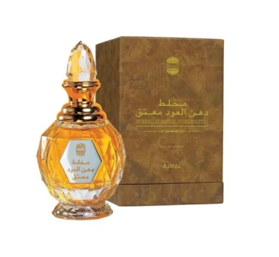 Mukhallat Dahn Al Oudh Moattaq von Ajmal Perfumes EDP 60ml Spray - Kostenloser Versand - Bild 1 von 3