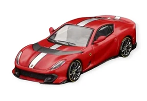 BBR Ferrari 812 Competizione Matte Red Silver Stripe HEC One Night in China 2025 - Picture 1 of 1