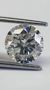 2.22 Carat Round Cut Loose Natural Diamond E Color Vvs2 Clarity GIA Certified