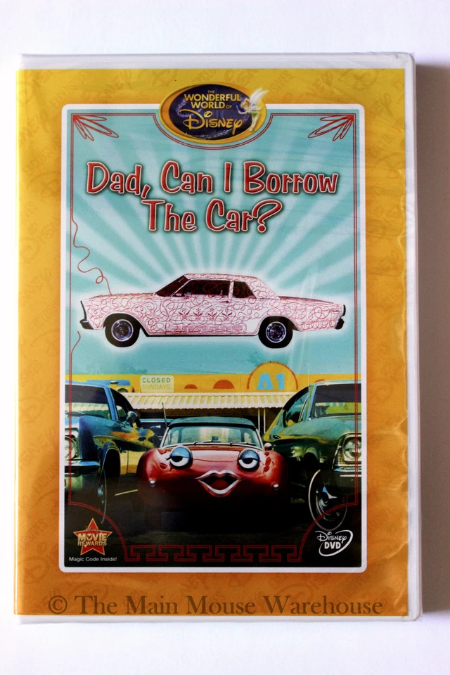 The Wonderful World of Disney Comedy Dad, Can I Borrow the Car? Kurt Russell DVD - Image 1 of 1