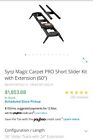 Syrp Magic Carpet PRO Short Slider Kit with Extension (60") + SyrpGenie 2 Linear