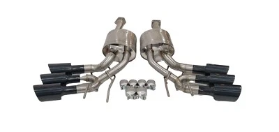 Sistema de exaustão 13-18 com ponta cromada preta para Mercedes W463 G-Wagon G550 G63 G65 - Imagem 1 de 4