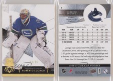 2010-11 Upper Deck The Cup Gold Spectrum /25 Roberto Luongo #5 HOF