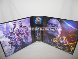Custom Made 3 Inch 2020 Avengers Endgame Trading Card Binder Graphic Inserts