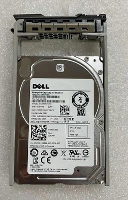 Dell ST2000NX0403 2T SATA 2.5 inch 7.2K 0CK3MN CK3MN server hard drive - Image 1 of 2