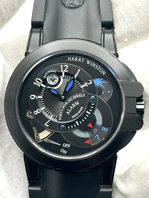 Harry Winston Ocean Project Z6 44 mm negro DLC OCEMAL44ZZ004 caja y papeles 2012 Foto 1 de 4