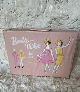 barbie doll case 60-s Pink Vintage Box - Picture 1 of 5