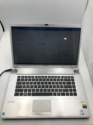 Sony VAIO VGN-FW139E 16.4" Laptop Intel Core 2 Duo-LOOSE POWER JACK- MZ - Image 1 of 4