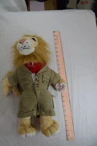 Animaland "KUNA" LION 20" w/safari outfit plush Nanco Noah's Ark Factory T1 - Picture 1 of 10