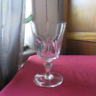 1 Gläser Portwein Aus Glas Baccarat Modell Chartres Signiert H 10,5 CM