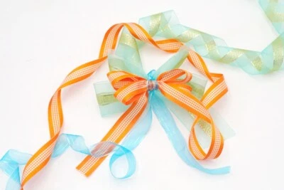 1.5" & 3/8" x 25YD+ 3/8" 20YD The Cute Checkered Fairy Ribbon (Fall Season) - Image 1 of 4