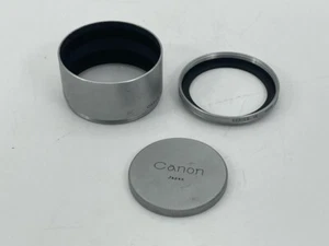Canon Serenar Series VII f3.5 135mm Lens Hood and Cap - Picture 1 of 9