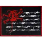 ANTHRAX - "FLAG" - 9CM X 6CM WOVEN SEW/IRON ON PATCH - OFFICIAL ITEM