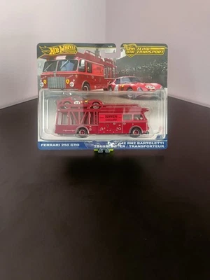 Hot Wheels Team Transport Ferrari 250 GTO + Fiat 642 RN2 Bartoletti Transporter  - Immagine 1 di 3