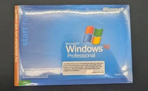 Microsoft Winduw XP Professional w/SP2 FULL OPERATING SYSTEM MS WIN PRO 32 Bit - Picture 1 of 5