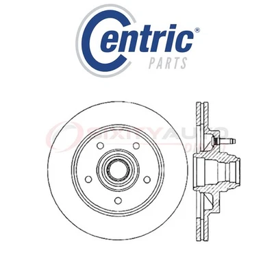 Centric C-TEK Disc Brake Rotor for 1997-1999 Ford F-150 4.2L 4.6L 5.4L V6 V8 ex - Image 1 of 4