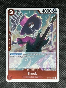One Piece EX Gear 5 BROOK #ST21-012 FOIL personaggio Red Slash - Foto 1 di 2