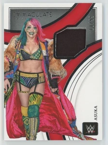 2022 Panini Immaculate WWE Superstar Asuka Patch /99 #SS-ASK A6 - Picture 1 of 2