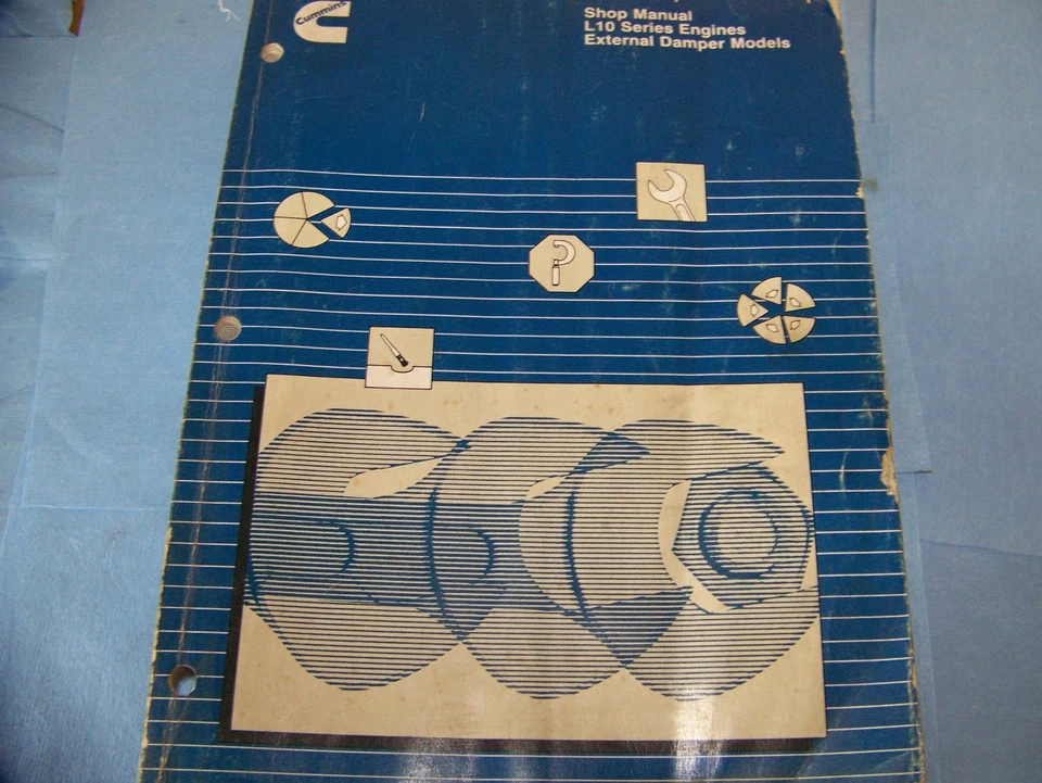 Cummins Shop Manual L10 Series External Damper Models - Image 1 of 2