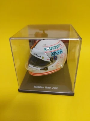 1/5 Modellino Casco Helmet Ferrari Sebastian Vettel Special Edition USA GP 2018 - Immagine 1 di 4