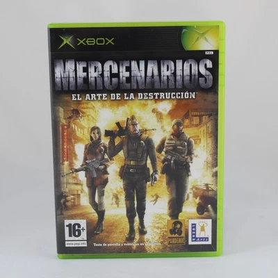 Mercenaries The Art Of Destruction XBOX PAL Spain Complete - Image 1 of 2