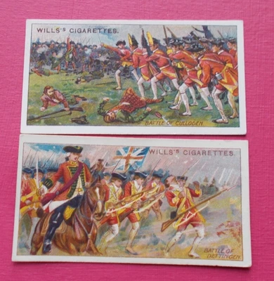 cigarette card WILLS(SPECIALITIES) HISTORIC EVENTS # 38,#39 - Image 1 of 2