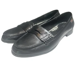 G.H. Mocasines Bass Nicole de cuero negro para mujer talla 9,5 M informales de oficina - Imagen 1 de 7