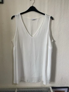 Vintage Evan’s Camisole Size 24 In Ivory - Picture 1 of 5