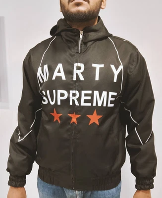 Marty Supreme Black Jacket Marty Supreme Jacket - Image 1 of 4