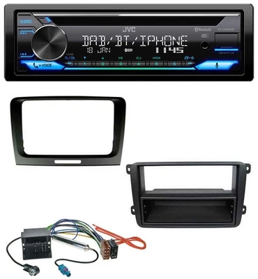 JVC Bluetooth MP3 USB DAB CD Autoradio für Skoda Superb (2008-2015) - Bild 1 von 4
