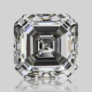 Asscher Cut 1.50 CT Cert. AGI Natural Mined Diamond Loose I color VVS1 clarity - Picture 1 of 2