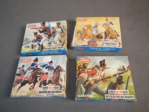 DG2 Airfix Waterloo British & French Infantry & British Cavalry 4 sets HO-00 - Picture 1 of 9