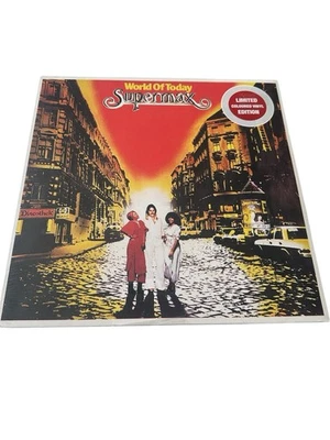 Supermax / WORLD OF TODAY(2023 REMASTER) (Ltd Red LP) / Warner Music Internatio - Bild 1 von 3