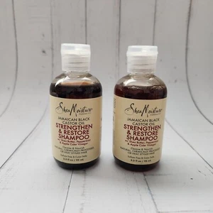 (Pack of 2) Shea Moisture Jamaican Black Castor Oil Strengthen & Restore Shampoo - Picture 1 of 2