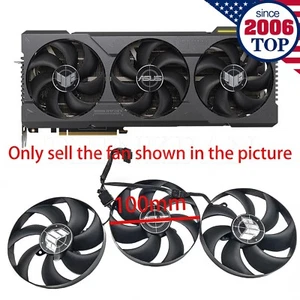 Graphics Card Fan for ASUS TUF RTX 4080 4080ti/SUPER RTX 4090 4090D FD10015H12D - Picture 1 of 3