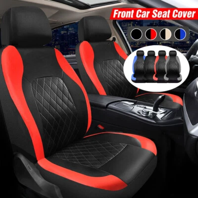 For Honda Car Seat Covers PU Leather Full Set 5 Seats Front AND Rear Protectors - Изображение 1 из 4
