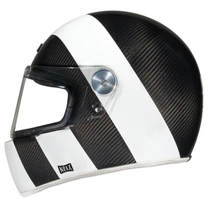 Casco de motocicleta retro cara completa con salinas de carbono Nexx X.G100R (XS-2XL) - Imagen 1 de 3