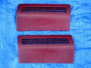 90-1996 Nissan 300ZX 10s coupe taillight access trim panel pair RH + LH OEM red - Picture 1 of 3