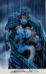 BATMAN CABALLERO OSCURO REGRESA CATWOMAN 35º IMPRESIÓN GICLEE FIRMADA FRANK MILLER con certificado de autenticidad - Imagen 1 de 6