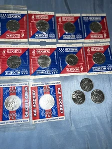 Atlanta Olympic General Mills Werbemünzen 1996 (11 verschiedene Medaillen) - Bild 1 von 8