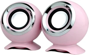 USB Speakers, Mini Wiredcomputer Speaker, Powered Multimedia Stereo Sound 3.5Mm - Picture 1 of 7