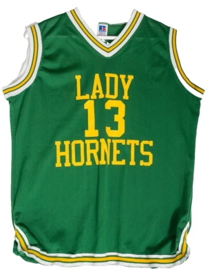 Antigo Russell Athletic Vintage Chillicothe Lady Hornets Basquete Misses Tamanho 18 - Imagem 1 de 4