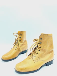 Tod´s Botas De Cuero Marrón Para Mujeres T.36 1/2 US.5,5 UK.3,5 - Imagen 1 de 5