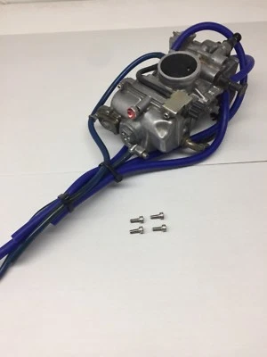 Tornillos flotadores carburador Suzuki Honda KTM Kawasaki Yamaha Mikuni Keihin FCR Foto 1 de 4