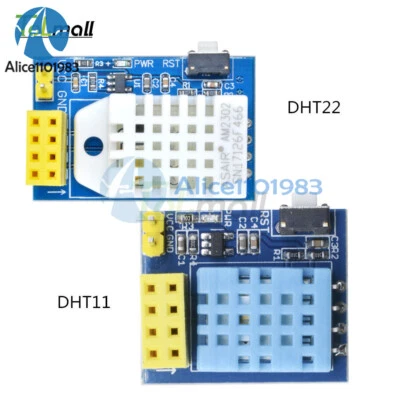 DHT11 DHT22 AM2302 ESP8266 ESP-01/01S Temperature Humidity Wifi Sensor Module - Image 1 of 4