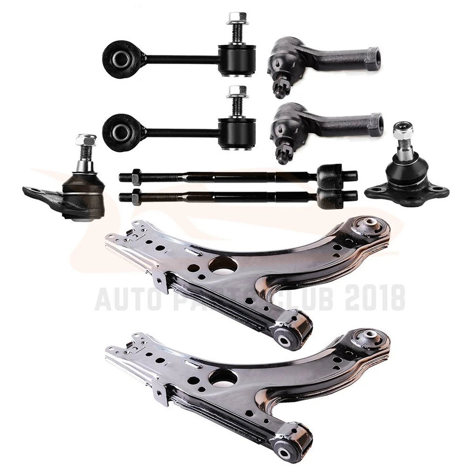 10 pair Front Lower Ball Joints Suspension Kit for 1999-2002 Volkswagen Golf Foto 1 de 4