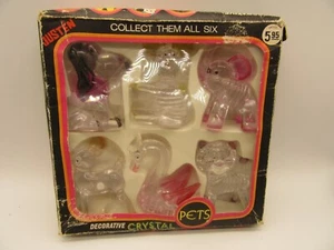 Vintage Justen Crystal Figures - Picture 1 of 9