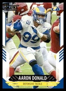 2021 Score #255 Aaron Donald    Los Angeles Rams - Picture 1 of 2