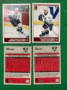 2003-04 Pacific Exhibit Red back hockey cards U-Pick